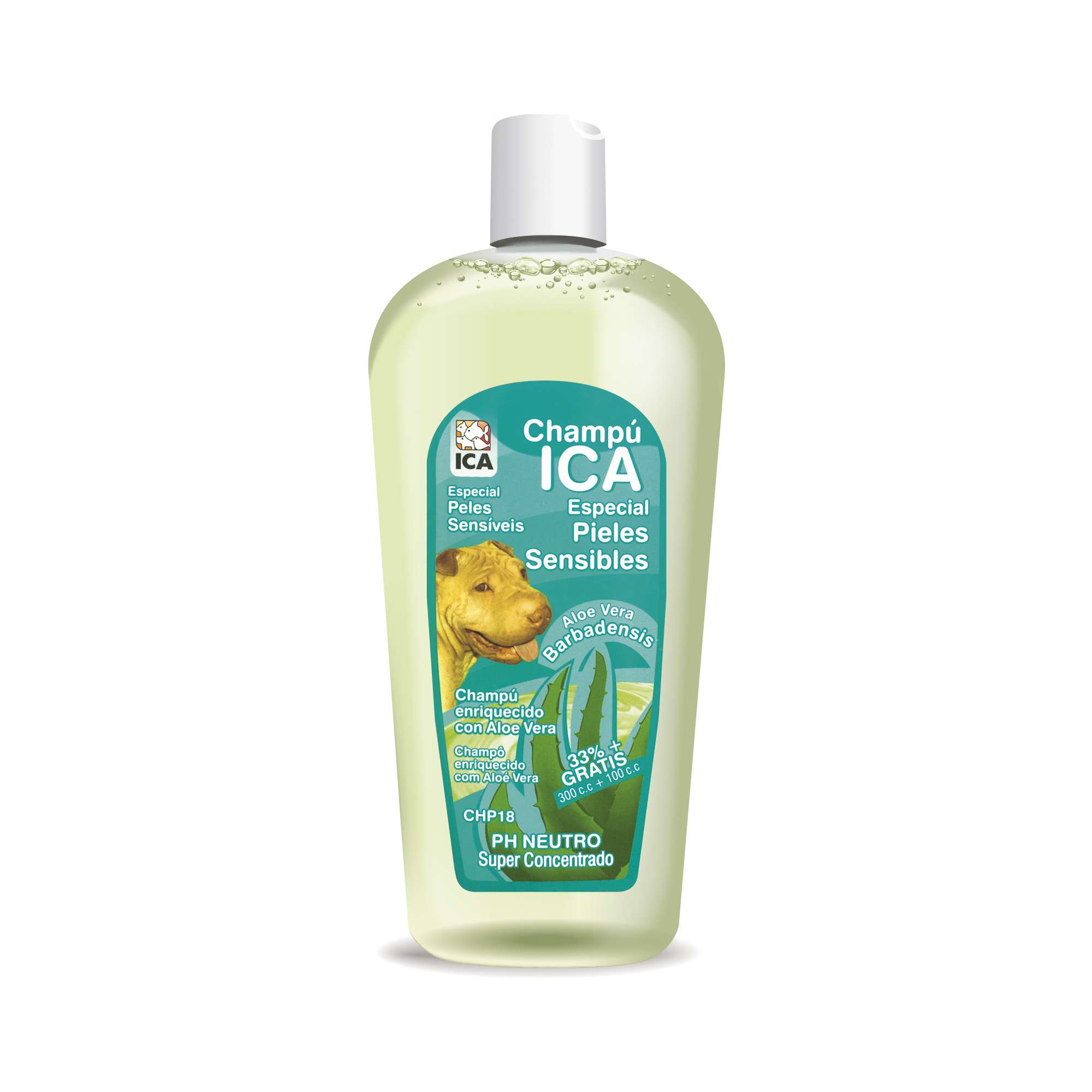 shampoo de aloe vera casero para perros