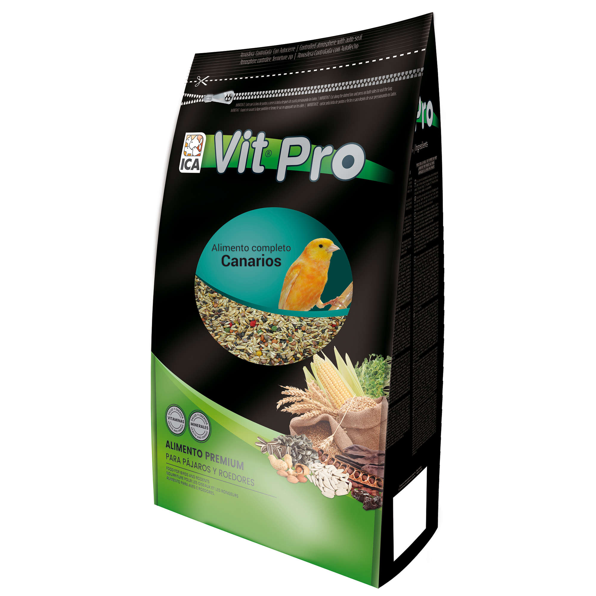 Alimento para Canarios Vit Pro en bolsa (3 kg) — ICA S.A.