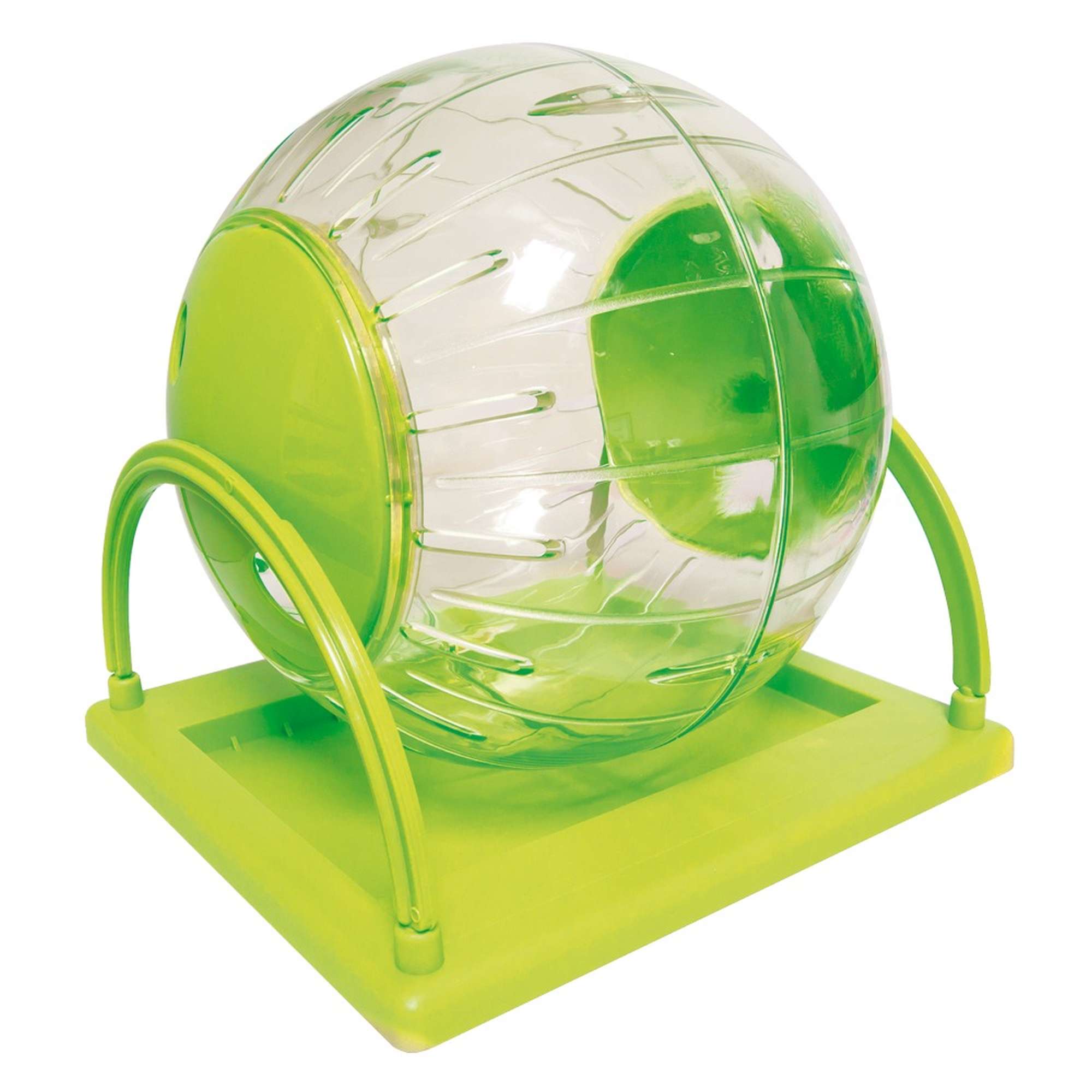 Sucio Extinto Psicológico Accesorio de recreo Bola de ejercicio plástica con base para hámster (18.5  cm) — ICA S.A.