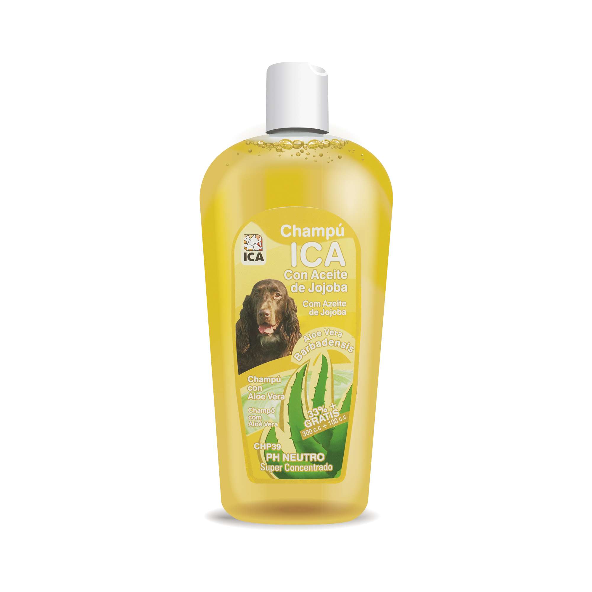 shampoo de aloe vera para perros