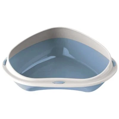 Bandeja sanitaria de esquina Shuttle con marco exterior (58 cm)
