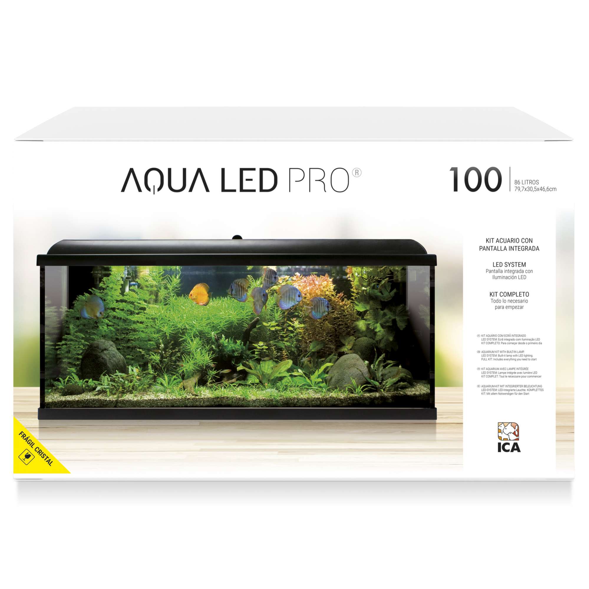 Rubicundo no usado Señor Kit AQUA LED PRO 100 con filtro interior (100 l) — ICA S.A.