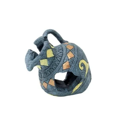 Ornamento vasija 1 asa azul de ICA (13 cm)