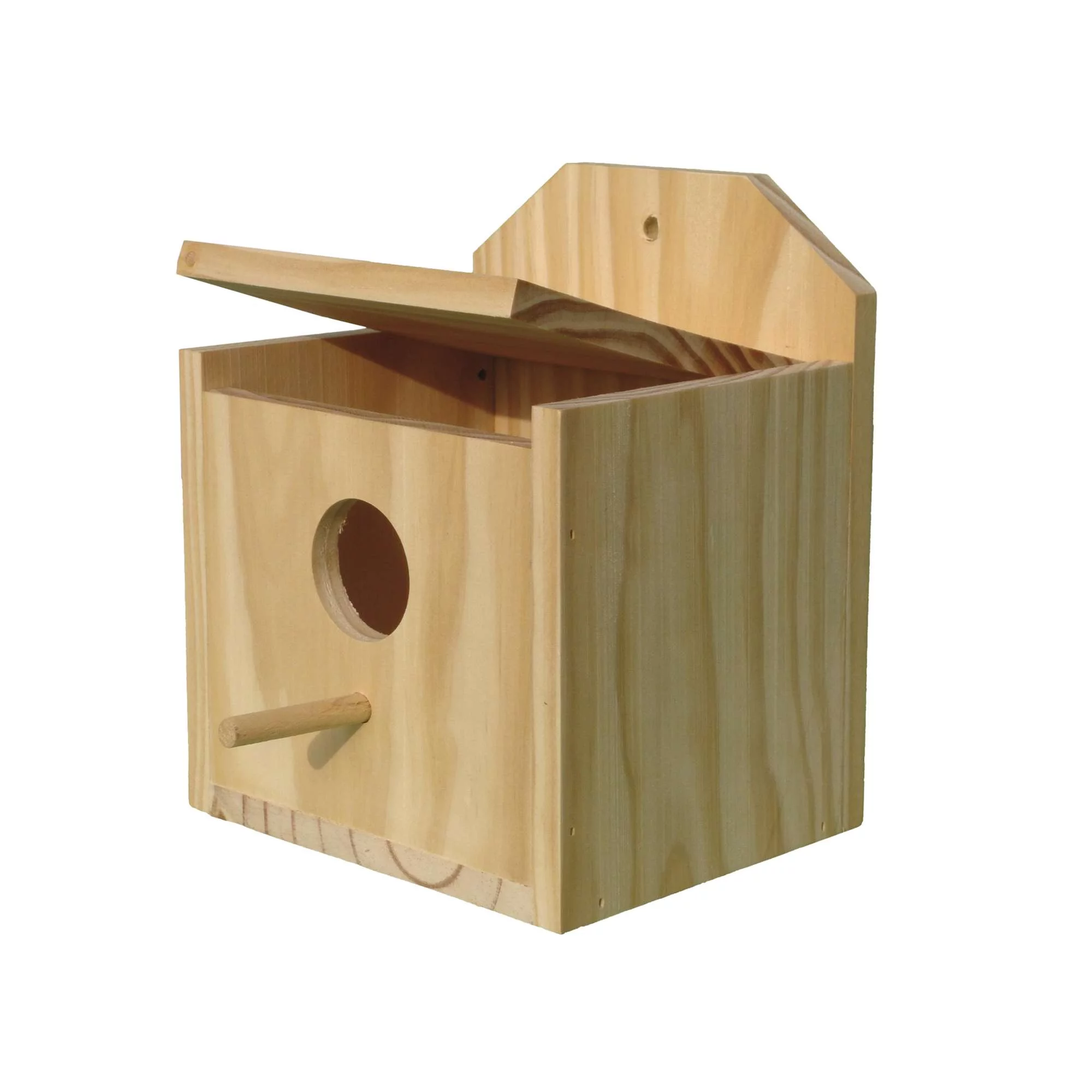 Nido de madera para exóticos (13 cm) — ICA S.A., image size:2000x2000