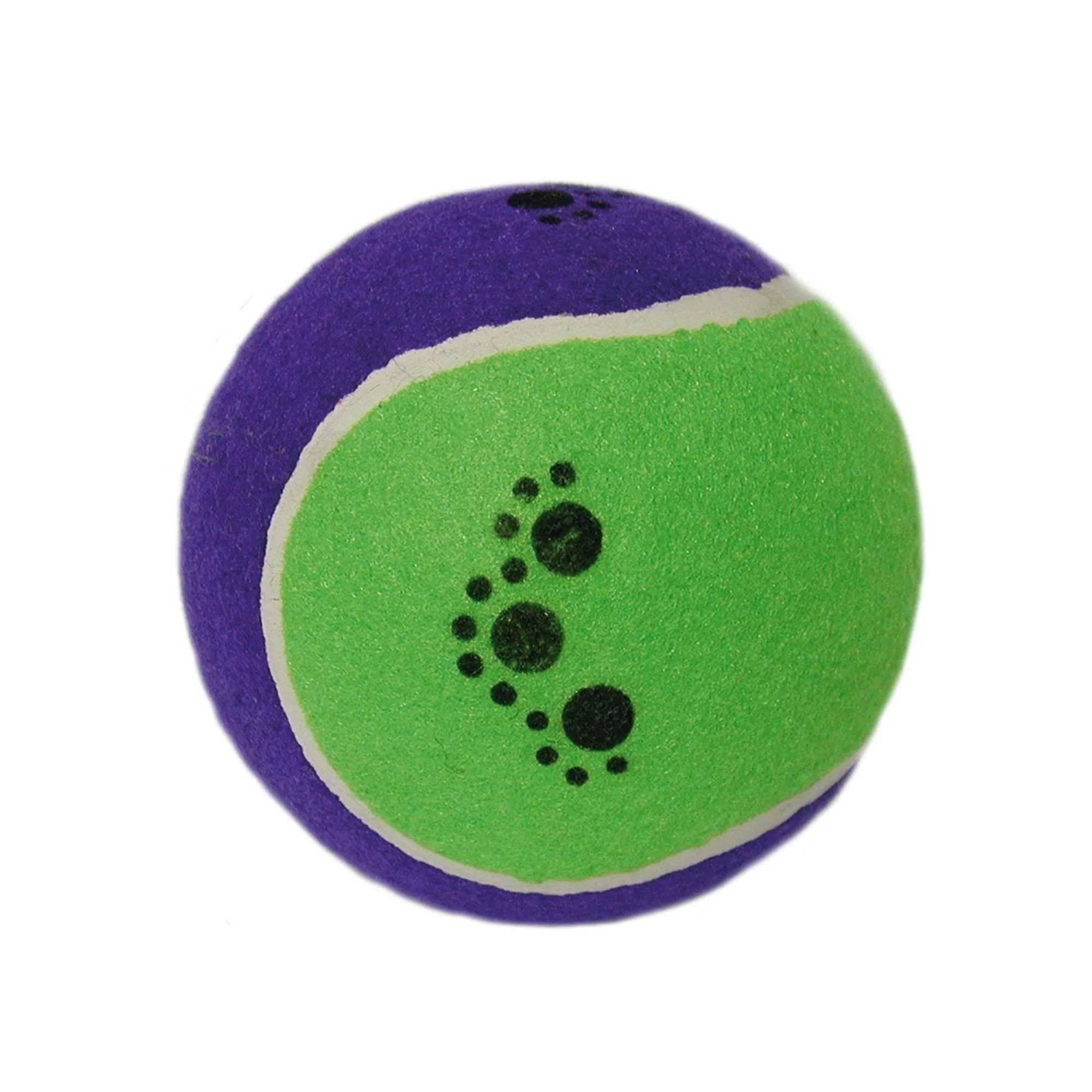 Paquete de 5 pelotas de juguete para perros de 2,5 pulgadas, pelota de  tenis para perros, entrenamiento de ejercicio, juguetes seguros para juegos  de mascotas, color aleatorio Adepaton CZYD-ST7