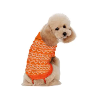Jersey de punto chevron naranja de ALPHA DOG