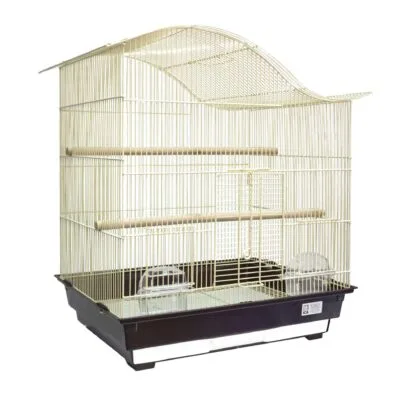 Jaulas KATY beige y marrón para pájaros