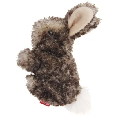 Juguete conejo con hierba gatera GiGwi (10 cm)
