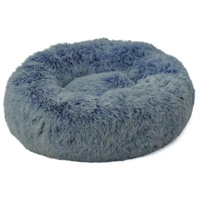 Cuna Fur redonda azul Dream