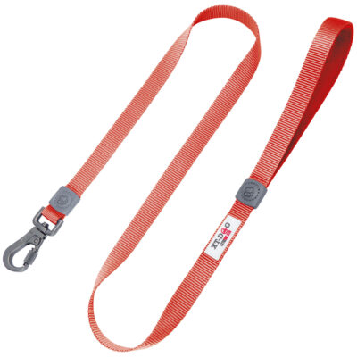Correa nylon + neopreno XT-DOG rojo