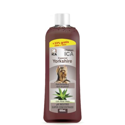 Champú para Yorkshire con Aloe Vera