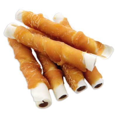 Rollitos de pollo con extremos rellenos NutraDog (1 kg)