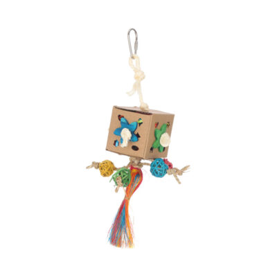 Juguete piñata de cartón pájaros (14 cm)