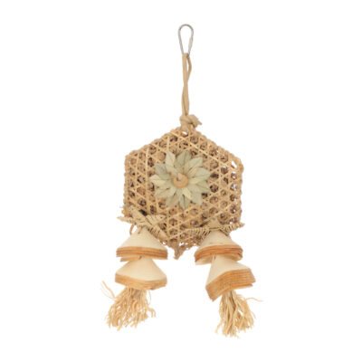 Juguete panal natural para pájaros (40 cm)