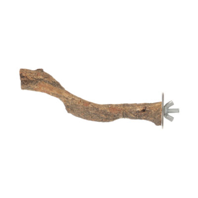 Juguete percha natural para pájaros (15 cm)