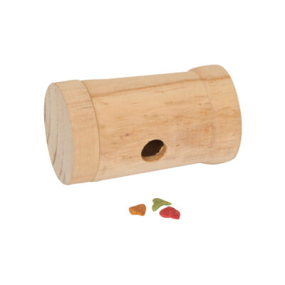 Juguete barril dispensador para roedores (10 cm)