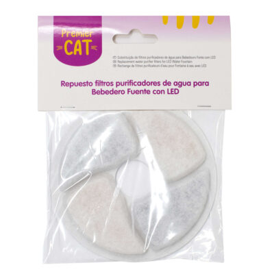 Cartucho filtrante del bebedero fuente con LED Premier CAT