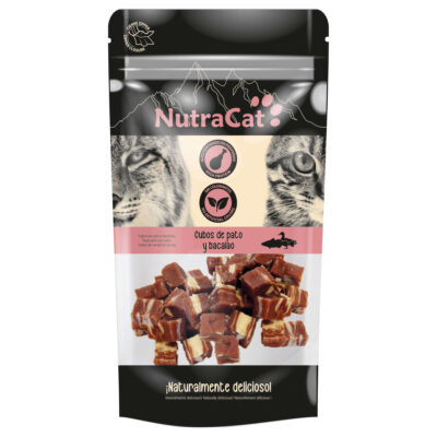 Cubos de pato y bacalao NutraCat