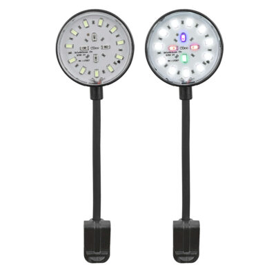 Lampara Aqualed Génesis Round luz RGB+W - Negra (8 W)
