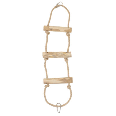 Juguete escalera y cuerdas para pájaros (40 cm)
