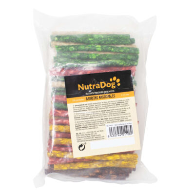 Barritas masticables de colores NutraDog (100 uds.)