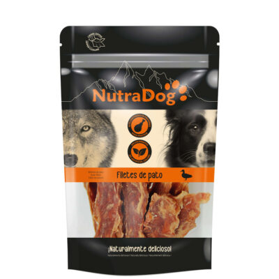 Snack filetes de pato NutraDog