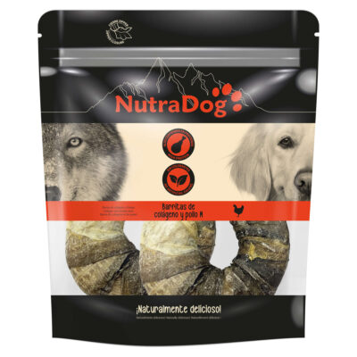 Rosquillas de piel y pescado EXTRA CARNE NutraDog