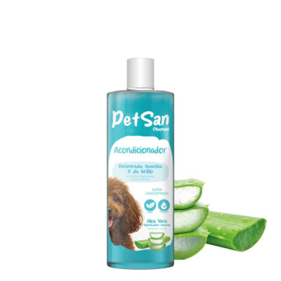 Champú acondicionador con Aloe Vera para perros PetSan