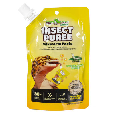 Alimento para reptiles: especial gusano de seda INSECT PUREE (80 g)