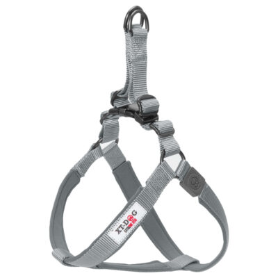 Arnés nylon + neopreno gris XT-DOG