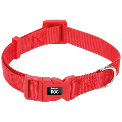 Collar de nylon rojo Premier DOG
