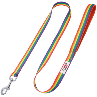 Correa Arcoíris acolchada XT-DOG (120 cm)