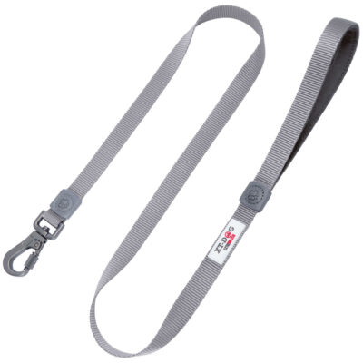 Correa nylon + neopreno XT-DOG gris (120 cm)