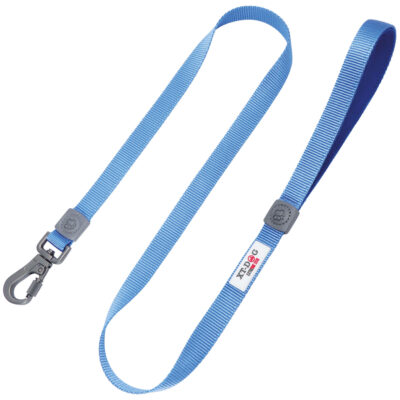 Correa nylon + neopreno XT-DOG azul (120 cm)
