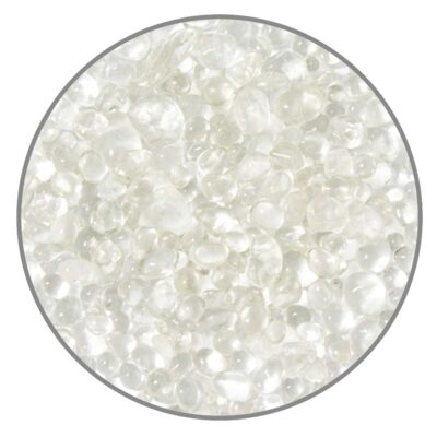 Grava transparente de cristal (6 mm)