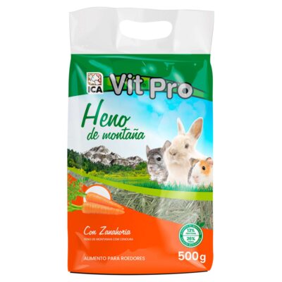Heno de montaña con zanahoria VITPRO (500 g)
