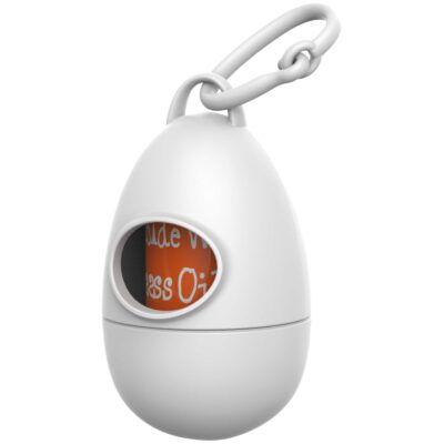 Dispensador bolsas higiénicas blanco OVO