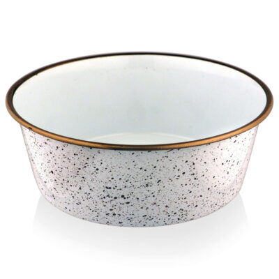 Comedero de acero antideslizante beige XT-DOG