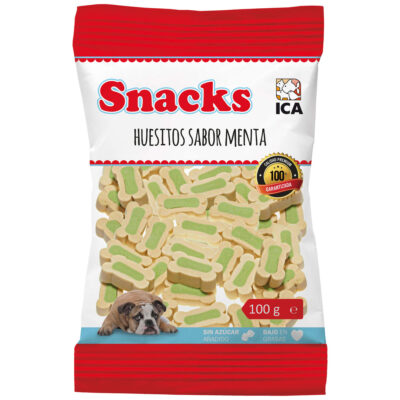 Snack Huesitos mentolados (100 g)