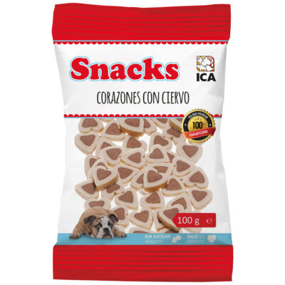 Snack Corazones de ciervo (100 g)