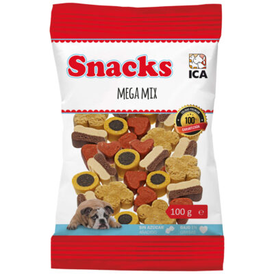 Snack Mega Mix carne y pescado (100 g)