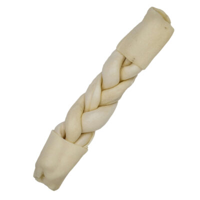 Snack trenza blanca NutraDog (25 cm)