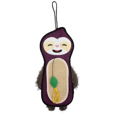 Rascador perezoso JOYFUL SPACE con hierba gatera GiGwi (46 cm)
