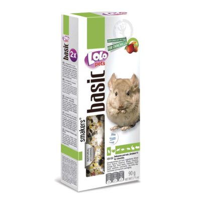 Barritas de frutas y nueces para chinchillas LOLO (90 g)