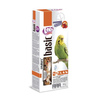 Barritas de frutas para periquitos LOLO (90 g)