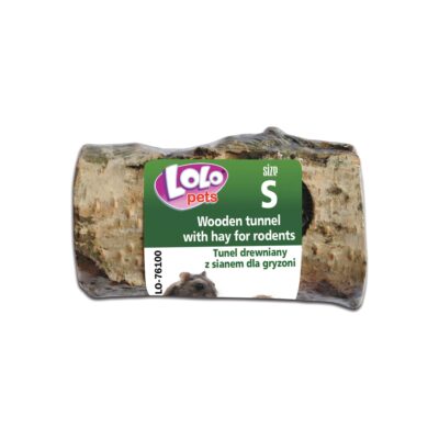 Túnel de madera relleno de heno LOLO