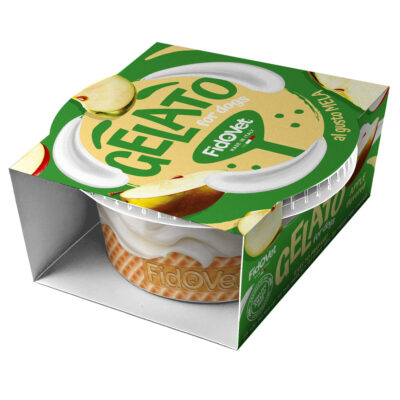 Gelato sabor manzana para perros FidOVet