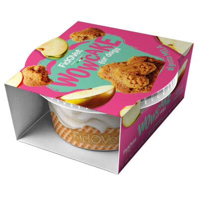 Wowcake sabor manzana para perros FidOVet