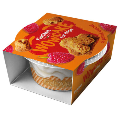 Wowcake sabor frambuesa para perros FidOVet
