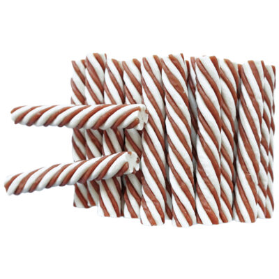 Twists masticables con pato NutraDog (1 kg)